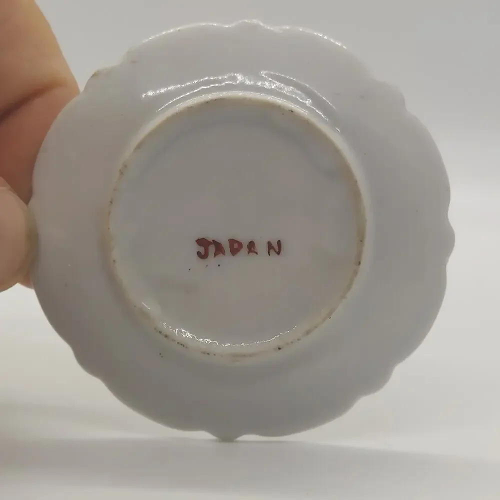 Vintage Dragonware Moriage Tea Cup and Saucer Dragon Hand Painted Made In Japan